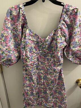 Miss Selfridge Floral Mini Dress Size 6
